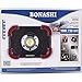 BONASHI 15W Portable LED Work Light Aluminum Body, Cordless Rechargeable Floodlight, 1500Lumens 6000K, Emergency Security Lights with USB Port, Indoor &Outdoor Use for Garage, Camping, Fishing
