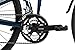 Montague Navigator 27 Speed, Folding Hybrid commuter Bike, 700c Custom drawn 7005 Series Aluminum with DirectConnect System Midnight Blue 21 Inches-New Model