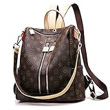 Olyphy Designer Leather Backpack Purse for Women, Fashion PU Shoulder Bag Handbags