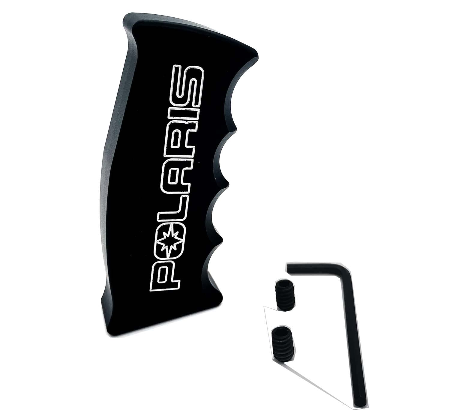 Photo 1 of Custom Billet Pistol Grip Shift knob Shifter Polaris RZR Ranger Sportsman Made 6061 Aluminum (Black Anode)