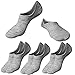 M&Z Men's No Show Sock Anti-slid Athletic Cotton Socks Fit All Seasons 3/6 pack
