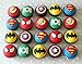 Anyana 6pcs set Superhero cartoon biscuit Cutter fondant pastry cookie impression stamp Cpt Iron Man Avengers Thor Flash Shield sugar bakery