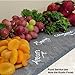 Cohas Slate Food and Cheese Platter or Art Board Includes 3 Medium 8 by 12 Inch Boards, Undrilled Gray Slate