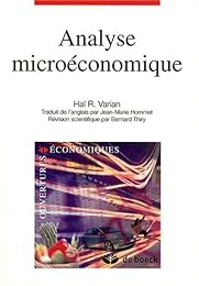 Analyse microéconomique