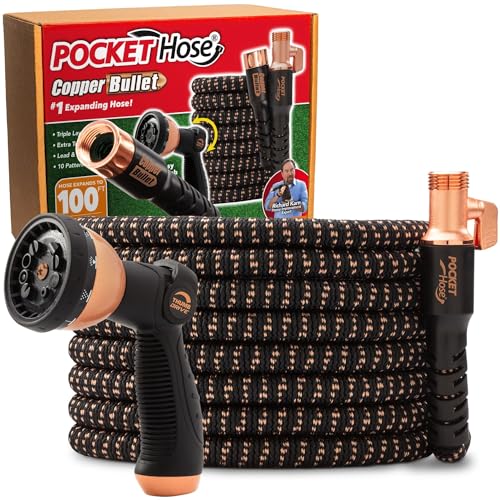 Pocket Hose Copper Bullet Garden Hose