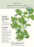 Italian Dark Green Flat Parsley Seeds - 1.5 g - Organic