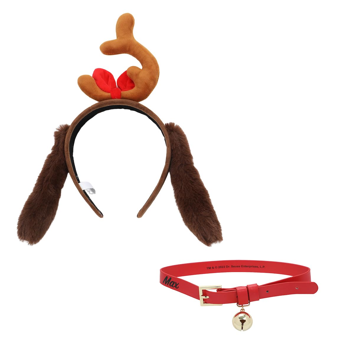 Photo 1 of Bioworld Grinch Max Head and Ears Headband with Collar Set