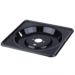 Frigidaire 318168124 Range Drip Pan Genuine Original Equipment Manufacturer (OEM) Part Black