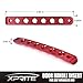 Xprite Red Door Grab Handle Inserts Cover Trim for 2007-2017 Jeep Wrangler JK Unlimited 4Door