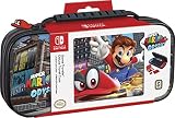 Nintendo Switch Super Mario Odyssey Carrying Case - Protective Deluxe Travel Case - PU Leather Exterior - Official Nintendo Licensed Product