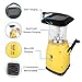 Qooltek Multi-functional 4-way Powered Solar Hand Crank LED Camping Lantern with AM/FM Radio and Emergency Cell Phone Charger (Yellow)