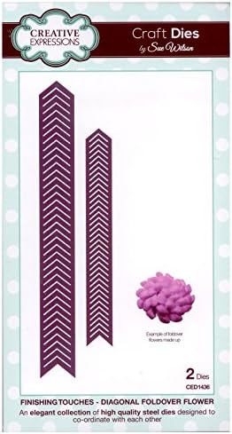 Finishing Touches Collection Diagonal Foldover Flower