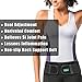BrighterProducts Sacroiliac Hip Belt for Women and Men - Immediate Sciatica Pain Relief Hip Brace. Alleviates Pelvic, Lower Back, Lumbar and Leg Pain. Stabilizes SI Joint and Sciatic Nerve Pain.