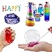 Slime Kit Slime Supplies Make Your Own Slime, Slime Making Kit for Kids, Kids Art Craft, Crystal Slime, Glitter, Unicorn Slime Charms, Fruit Slices, Fishbowl Beads, Age 6+ Year Old Girl Gifts Toys