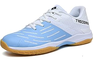 Migoldhot Lightweight Training Badminton Shoes Girls Tennis Shoes Women Court Shoes for Pickleball Sturdy Squash Shoes Sneake