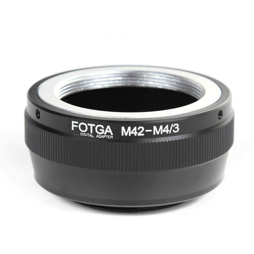 Fotga FTAB036 Lens Adapter for M42 Screw Mount Lens to Panasonic Olympus Micro 4/3 Camera Pen E-PL6 E-PL7 E-PL8 E-PL9 E-M OM-D E-M5 E-M10 Mark II III Lumix GH4 GH5 GH5s