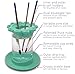 Paint Brush Cleaner Rinse Cup (All-in-One) Fine Art, Studio, Classroom | Brushes Holder & Silicone Cleaning System for Acrylic, Watercolor, and Water-Based Mediums (Jar, Green)