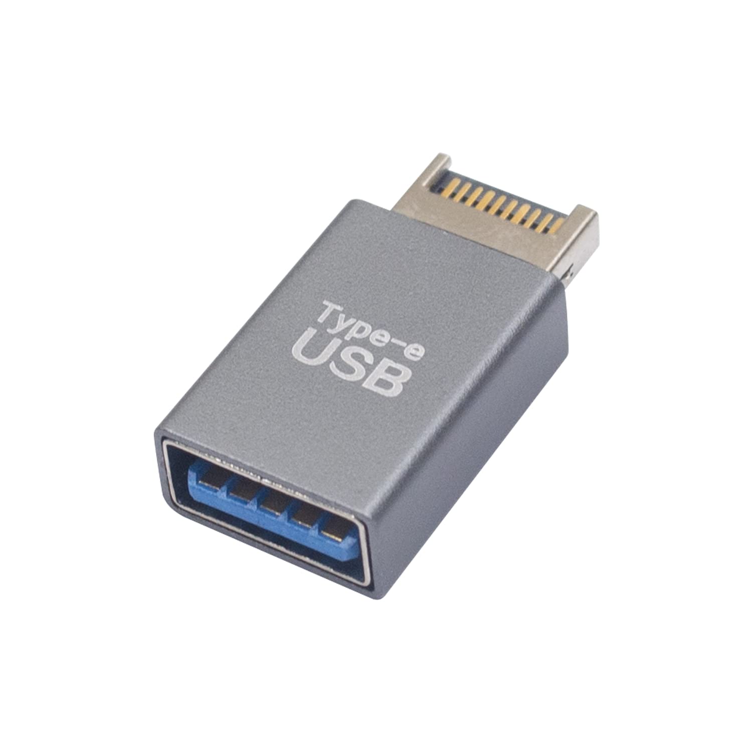 Photo 1 of Duttek USB 3.1 Motherboard Adapter Converter 1 Pack, 10Gbps High Speed 3.1 USB Type-E Male to USB3.0 Female Motherboard Internal Adapter for Computer.