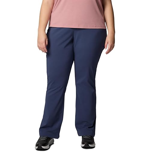 Columbia Womens All Seasons Bootcut Pant, Nocturnal, Large