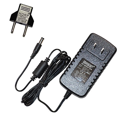 HQRP AC Adapter for Logitech Squeezebox Wi-Fi Internet Radio 993-000385 534-000245 PSAA18R-180 X-R0001 930-000097 930-000101 930-000129 830-000080 830-000070 534-000248 090453-12 + Euro Plug Adapter