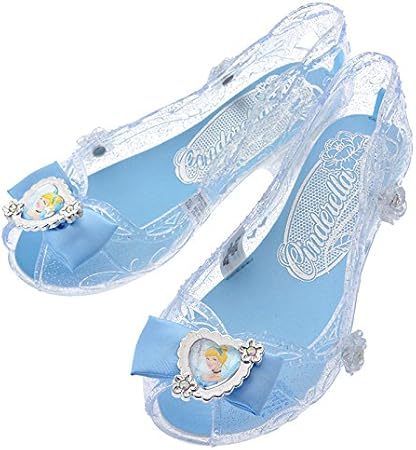 Amazon ディズニー公式 シンデレラ ライトアップ 光る シューズ パンプス 靴 くつ ２０cm 女の子 子供 キッズ 幼児 Disney Princess Cinderella Shoes ベルト なりきりアイテム おもちゃ