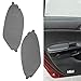QKPARTS PU Leather Front Door Panels Armrest Covers Fit for 08-12 Honda Accord