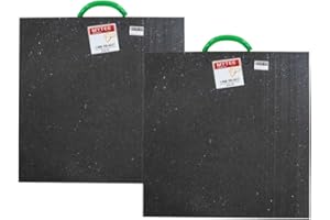 Mytee Products Mytee Medium Outrigger Pad 24" x 24" x 1.5" Thick for Crane, Wrecker, Tow Truck, Service Truck - Black (2 Pack