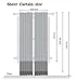 HOLKING Sheer Window Cutains for Bedroom-Rod Pocket Sheer Curtains 95 inch for Living Room, 2 Panels Pink Sheer Voile Curtains Each is 52 inch Width by 95 inch Length