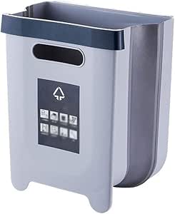 JPET-NOIU HHBING-LJTI Bote de Basura, Basura 9L Capacidad Plegable Cubo