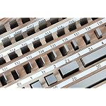 Accusize-Industrial-Tools-87-Pc-Metric-Gage-Block-Set-Grade-2-Din861-Germany-Standard-with-Mfgs-Certificate-0087-2160