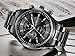 Men's Watches Luxury Fashion Casual Dress Quartz Wrist Watches for Men Band (Black)