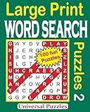 Large Print WORD SEARCH Puzzles: Volume 2