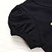 Baby Girls Clothes Letters“Big Sister”Printed Romper Tops+Floral Striped Pants+Hat Outfits Set (Black, 2-3T)