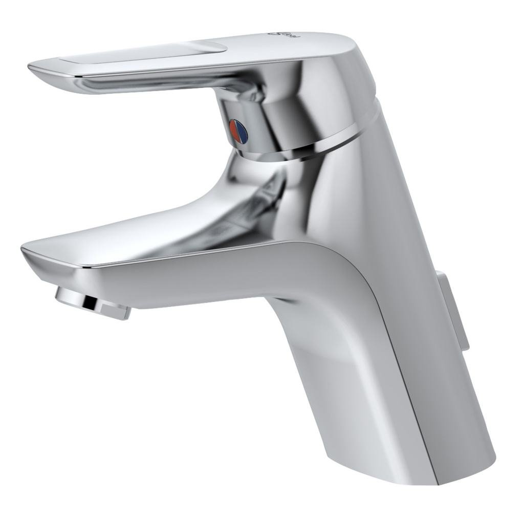 Ideal Standard A5646AA Ceramix Blue Washbasin tap, Chrome, 55x181x153 mm