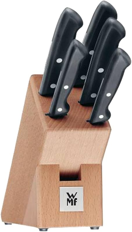 Classic Line Blocco portacoltelli in faggio, 6 Pezzi
