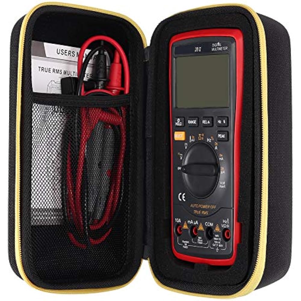 Proster Multimeter Carrying Case Waterproof Shockproof Fluke Digital