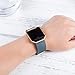 AIUNIT Compatible Fitbit Blaze Band Frame, Replacement for Fitbit Blaze Small Bands Accessories Wristband Sport Strap for Fitbit Blaze Smart Tracker Women Men(Slate Band & Gold Rose Frame)