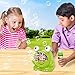 ArtCreativity Frog Bubble Machine for Kids (Pack of 2) Includes 2 Bubble Blowing Machine and 2 Bottles of Solution, Summer Outdoor Toys, Party Favor Activity - Best Gift for Boys, Girls, and Toddlers