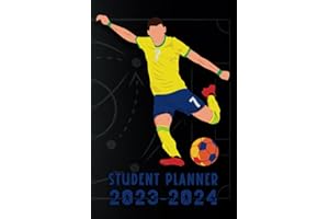 Student Planner 2023-2024: Academic Year Organizer Notebook Weekly & Monthly Calendar At-A-Glance, Grade Tracker, Password Lo