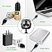 OPOLAR F1101 Car/Vehicle and Desk Fan, Portable, Powerful And Quiet USB Fan With Suction Cup, Angle Adjustable ,Black With 2 Speeds for Automobile, Home, Office, High Compatibility, 4.9ft Cable