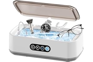 KE MOXIEY Ultrasonic Jewelry Cleaner, 50KHz Ultrasonic Jewelry, Glasses, Rings, Watch Bands