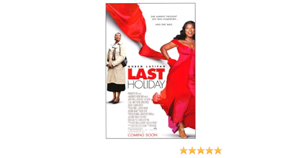 Amazon Com Pop Culture Graphics Last Holiday Poster 27x40 Queen Latifah Cynthia Leblanc Elton Leblanc Prints Posters Prints