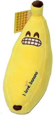 Amazon Batedan 23 Cmクリエイティブバナナplush Toyかわいい絵文字stuffed Toy Doll Plush Figures ぬいぐるみ おもちゃ