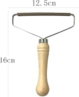jiuhao Lint Remover Carpet Hair Scraper Copper Head Wooden Handle view 3