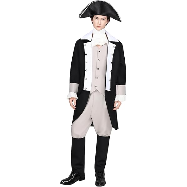 Forum Novelties Men's George Washington Deluxe Costume - Colonial Outfit With Jacket & Knickers - View #8