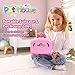 REMOKING STEM Pretend Pet Toy Play Kit, Funny Portable Handbag Pet House Scene Storage with 2 Pretend Play Dogs, Educational Learning Roleplay Pet Playset, Great Gifts for Kids 3 Years and up