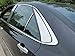 QAA is Compatible with 2015-2017 Toyota Camry 2 Piece Stainless Rear Window Trim RW15130