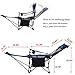 Seatopia Camping Recliner and Lounge Chair, Backpacking Folding Chair with Headrest, Footrest and Storage Bag for Outdoor Camping, BBQ, 300lbs Weight Capacity