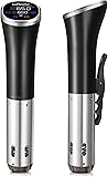 Sous Vide, Wancle Sous Vide Cooker 1100W IPX7
