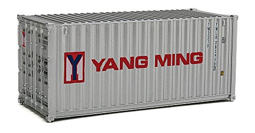 Walthers Trainline 20' Corrugated Container Yang Ming - Assembled Train Collectable Train